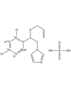 Imazalil sulfate, [dichlorophenyl ring-14C(U)]-