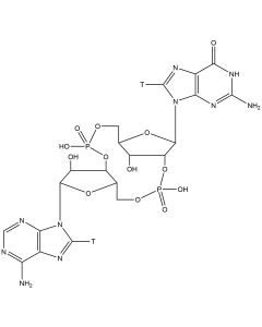2',3'-cyclic-di-GAMP, diammonium salt, [adenine-8, guanine-8-3H]-